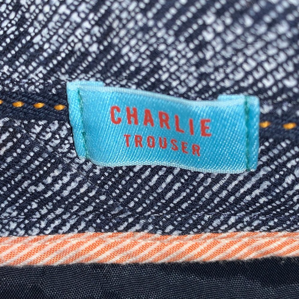 Cartonnier Blue Patterned Capris - Picture 7 of 7